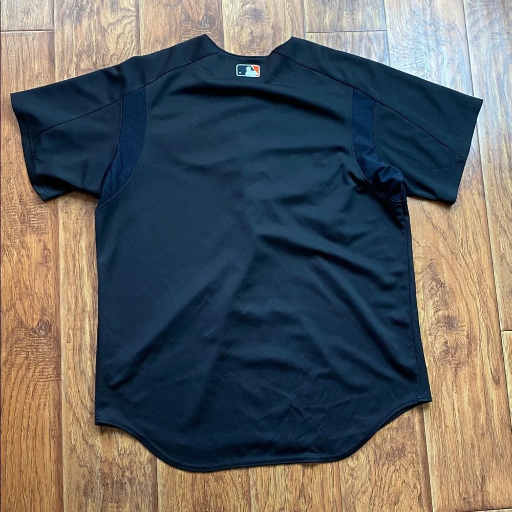 Majestic mens XL Black San Francisco Giants Jersey